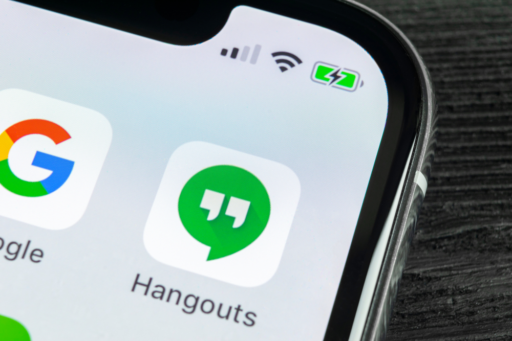 Google Hangout na iPhone'a