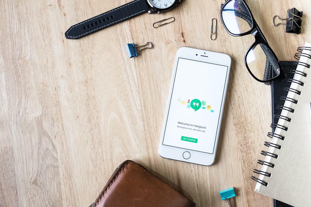 Google Hangout na iPhone'a